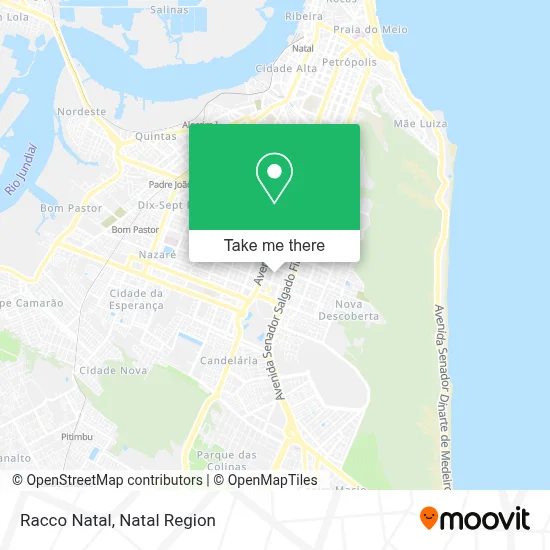 Racco Natal map