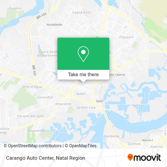 Carango Auto Center map