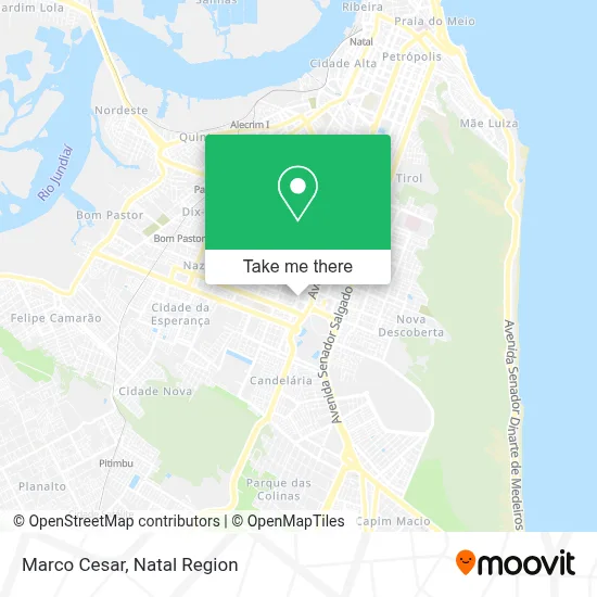 Marco Cesar map
