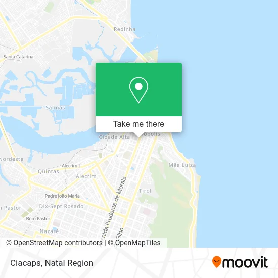 Ciacaps map
