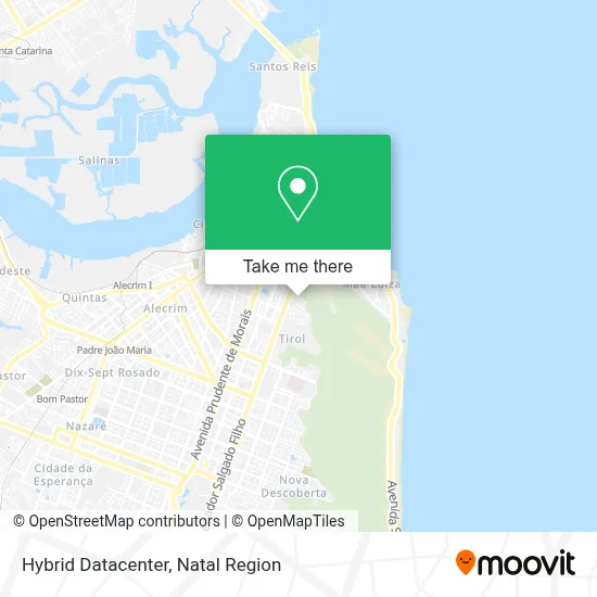 Hybrid Datacenter map