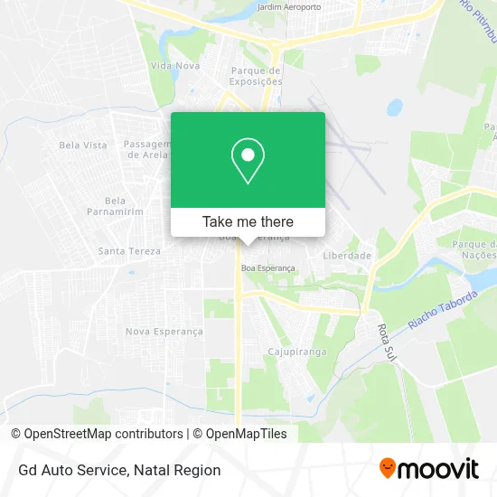 Gd Auto Service map