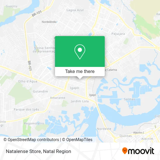 Natalense Store map