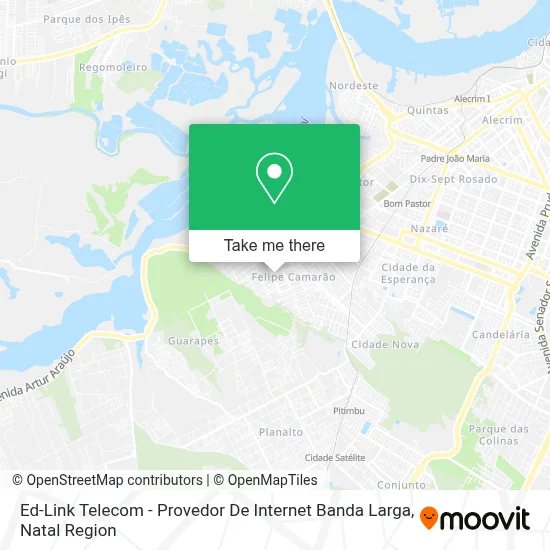 Ed-Link Telecom - Provedor De Internet Banda Larga map