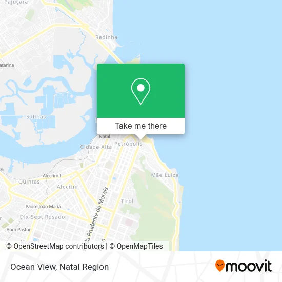 Ocean View map