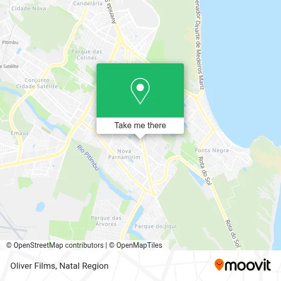 Oliver Films map
