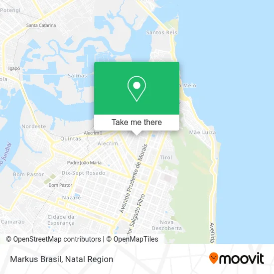 Markus Brasil map