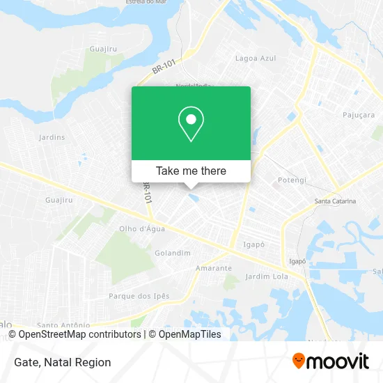 Gate map