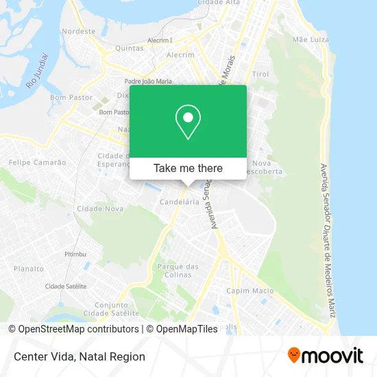Center Vida map