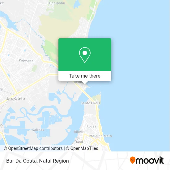 Bar Da Costa map
