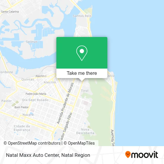 Natal Maxx Auto Center map