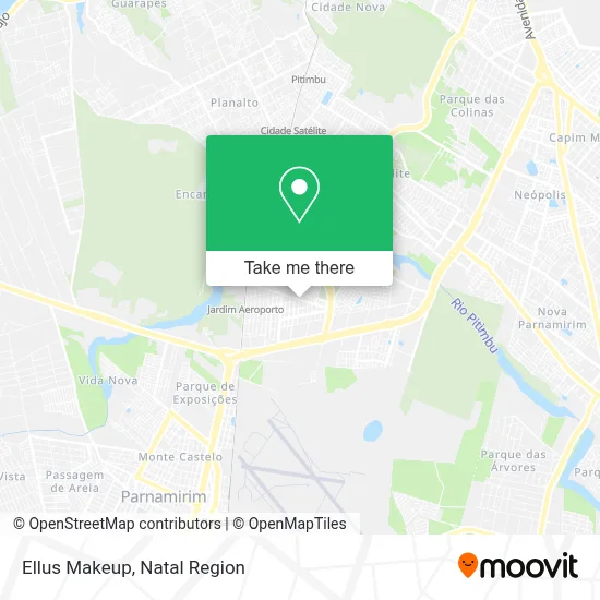 Ellus Makeup map