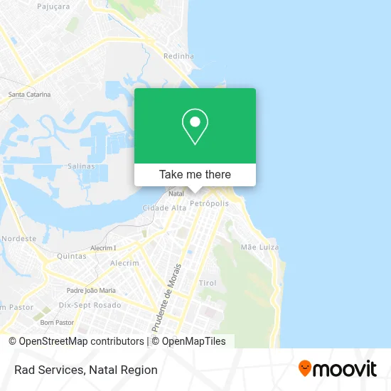 Rad Services map