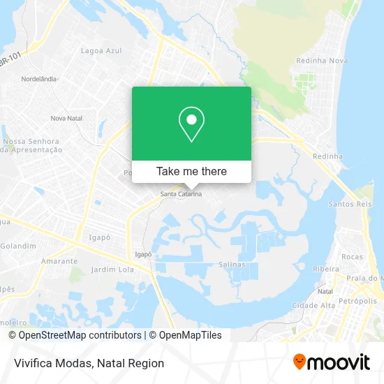Vivifica Modas map