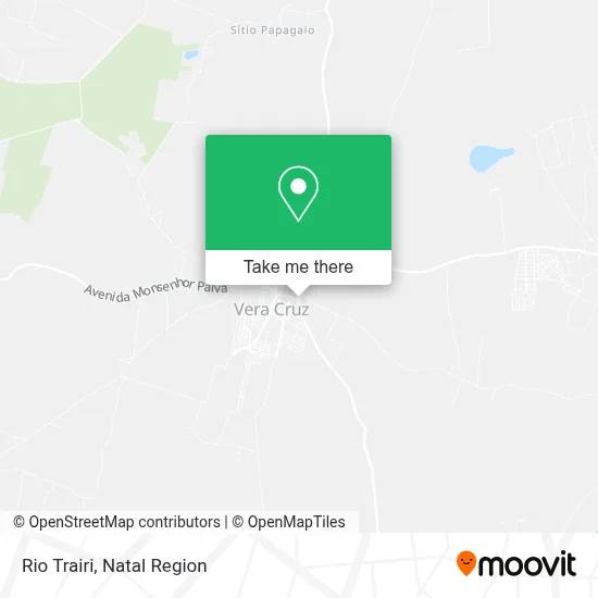 Rio Trairi map