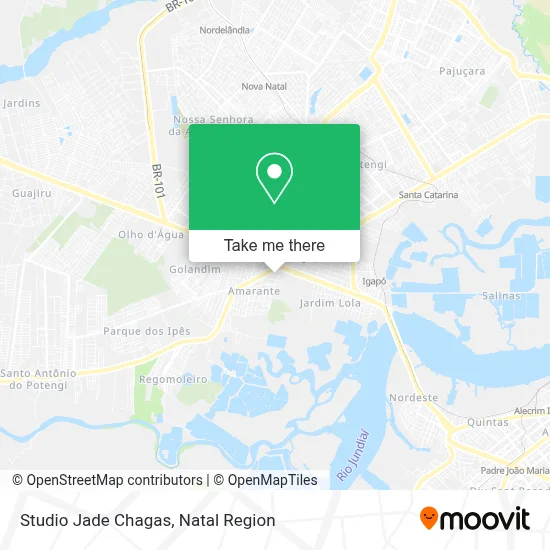 Studio Jade Chagas map