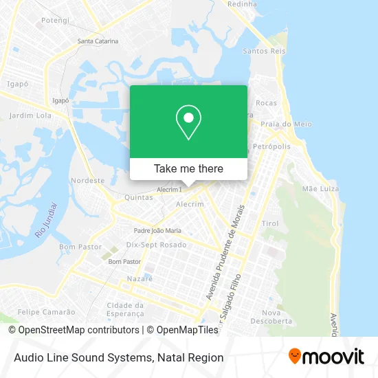 Audio Line Sound Systems map