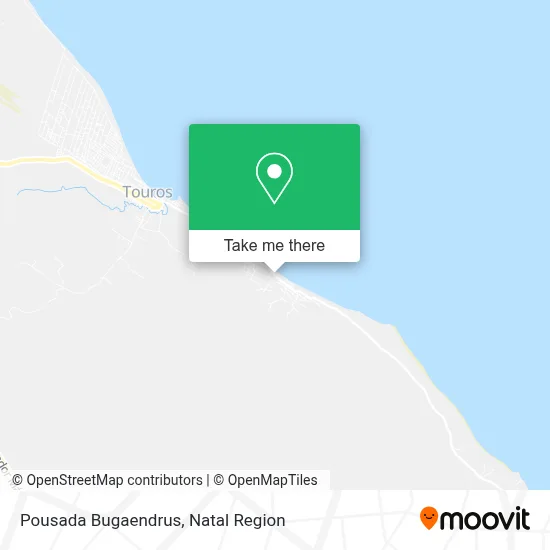 Pousada Bugaendrus map