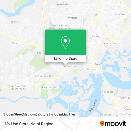 My Use Store map