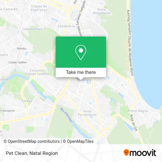 Pet Clean map