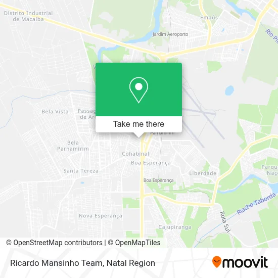 Ricardo Mansinho Team map