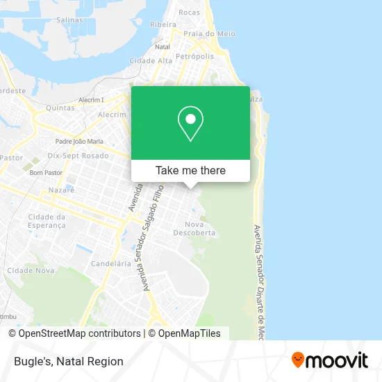Bugle's map