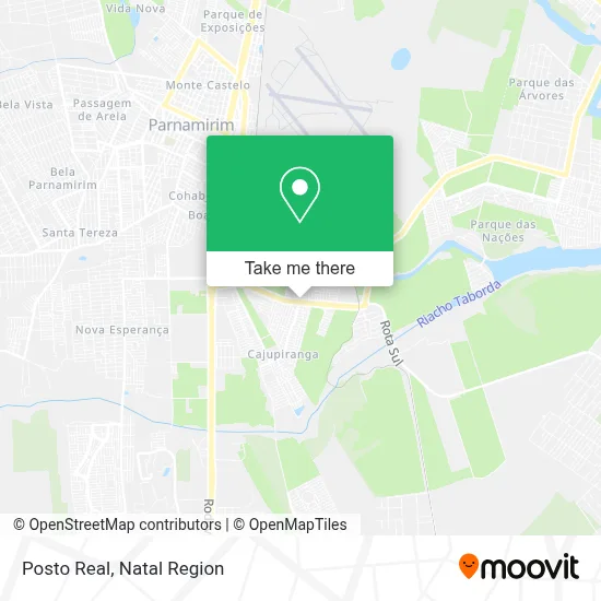 Posto Real map