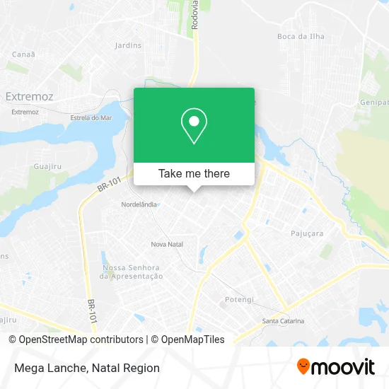 Mega Lanche map