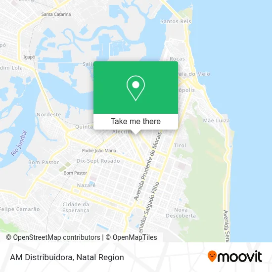 AM Distribuidora map
