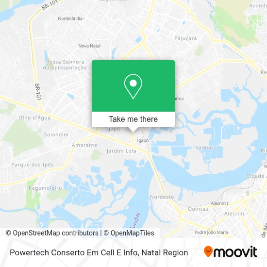 Powertech Conserto Em Cell E Info map