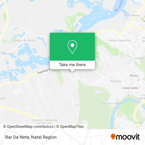Bar Da Neta map