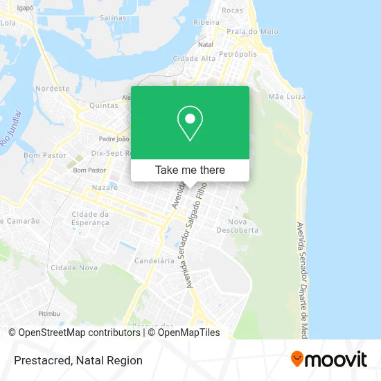 Prestacred map
