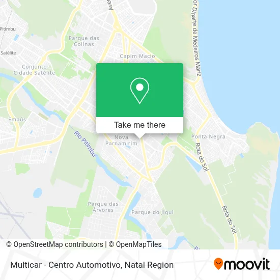 Multicar - Centro Automotivo map