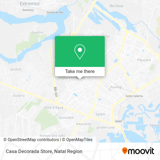 Casa Decorada Store map