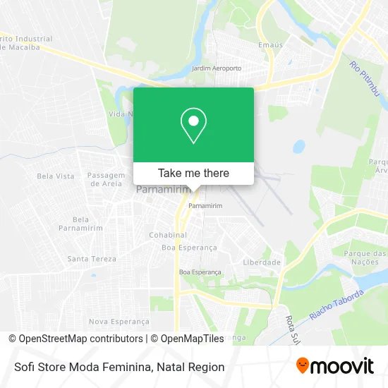 Sofi Store Moda Feminina map