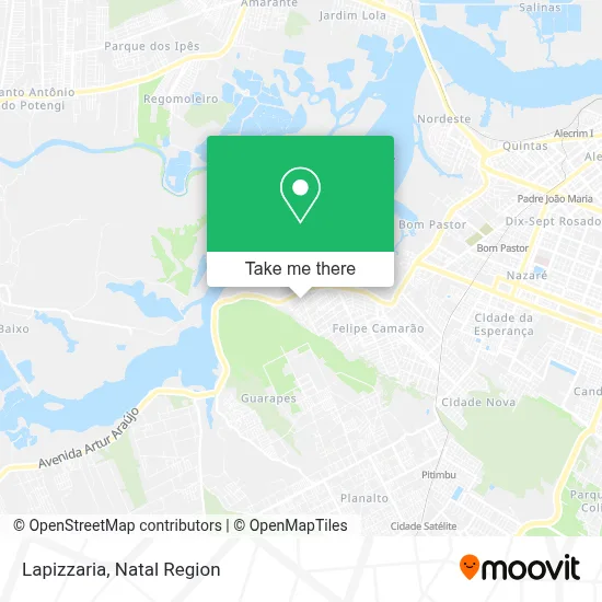 Lapizzaria map