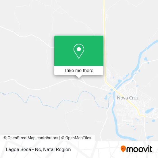 Lagoa Seca - Nc map