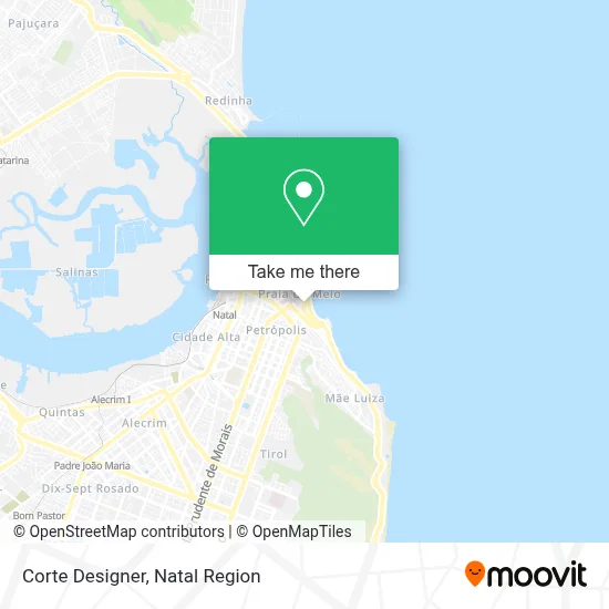 Corte Designer map