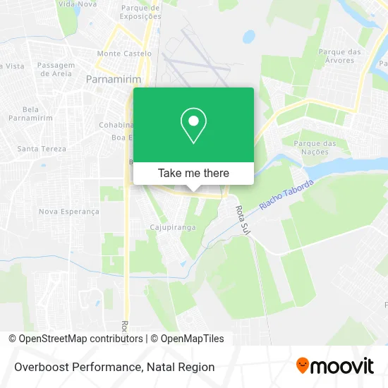 Overboost Performance map