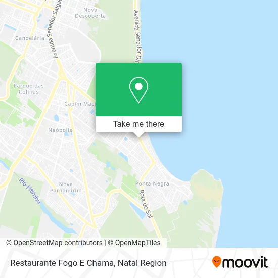 Restaurante Fogo E Chama map