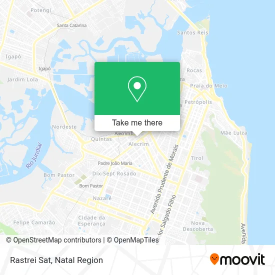 Rastrei Sat map