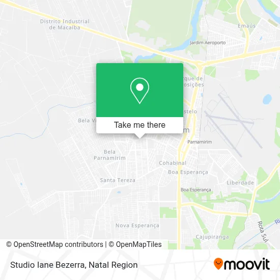 Studio Iane Bezerra map