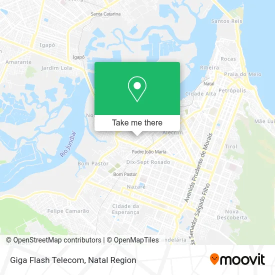 Giga Flash Telecom map