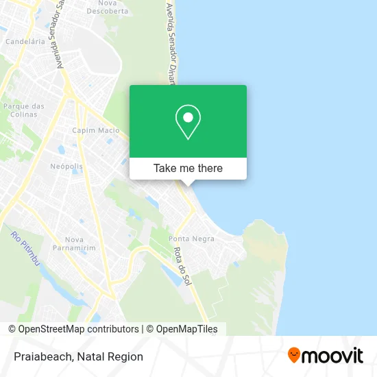 Praiabeach map