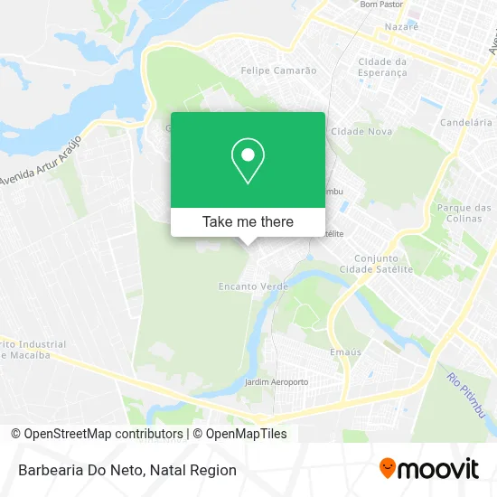 Barbearia Do Neto map