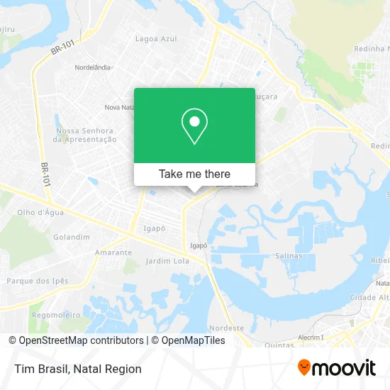Tim Brasil map