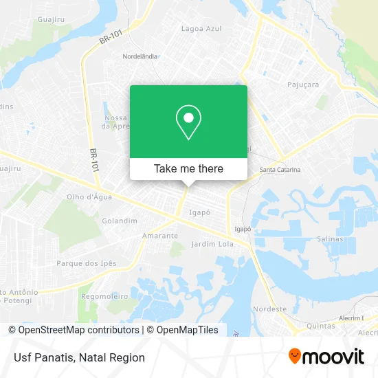 Usf Panatis map