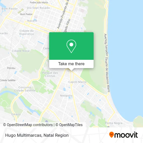 Hugo Multimarcas map