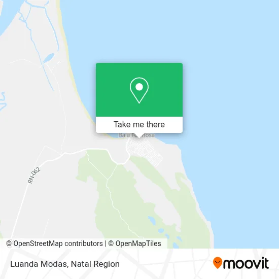 Luanda Modas map