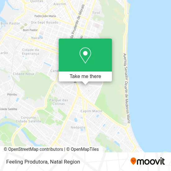 Feeling Produtora map